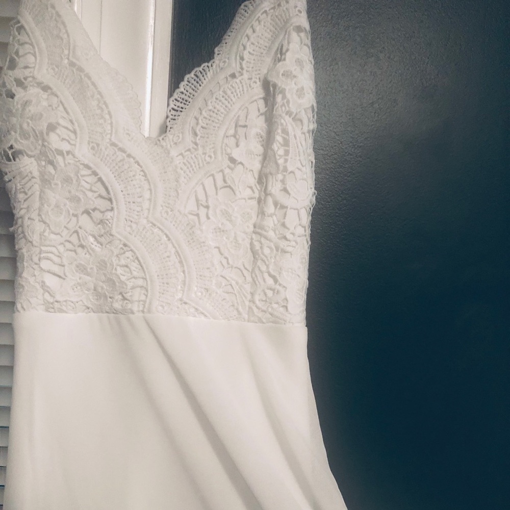 Lulu’s White Maxi Dress